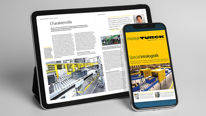 more@TURCK Special: Intralogistik in der Praxis